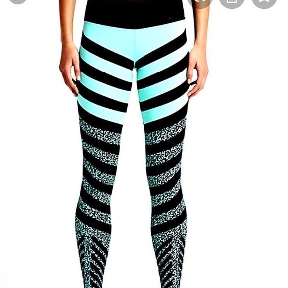 nike zebra tights